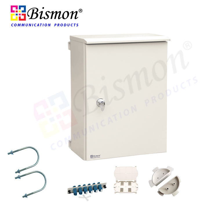 Wall mount Outdoor for CCTV (ตู้สำหรับงานไฟเบอร์ออพติก CCTV) with Accessories